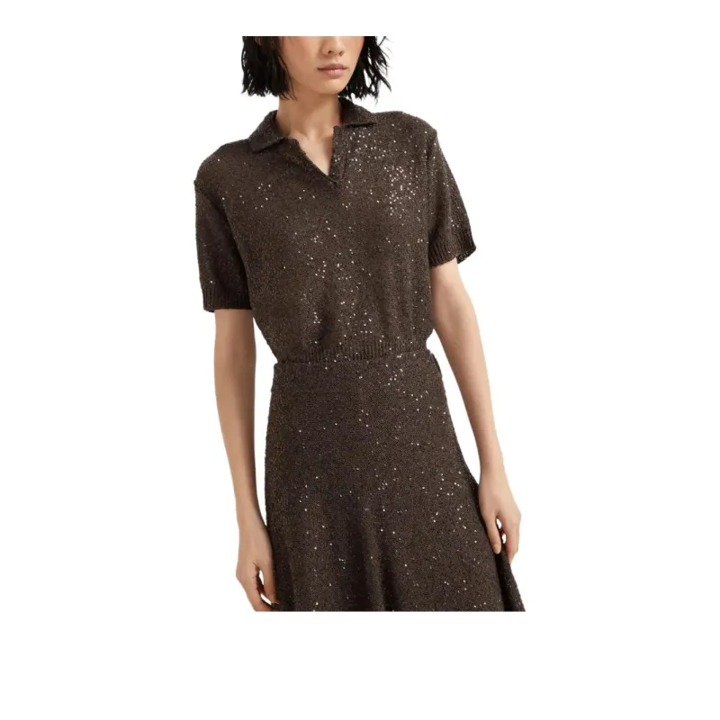Brunello Cucinelli Sequinned Skirt-4
