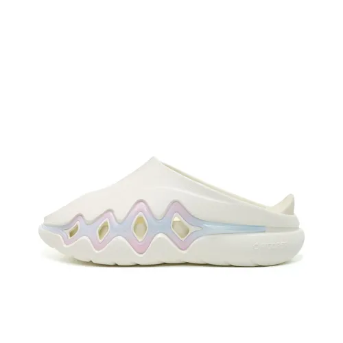 RIGORER EVA Cushioned Slip Resistant Slide Slippers Unisex Milk White