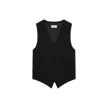 CELINE Vest In Wool And Mohair