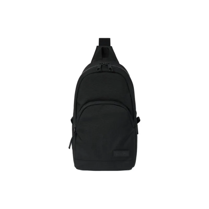 FILA Polyester Sling Bag Regular Men's Black-0