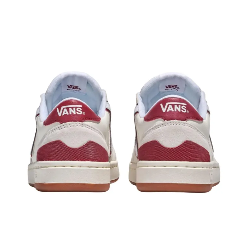 Vans Anti-Slip Wear-Resistant Low-Top Skateboard Shoes Unisex Gray White-2