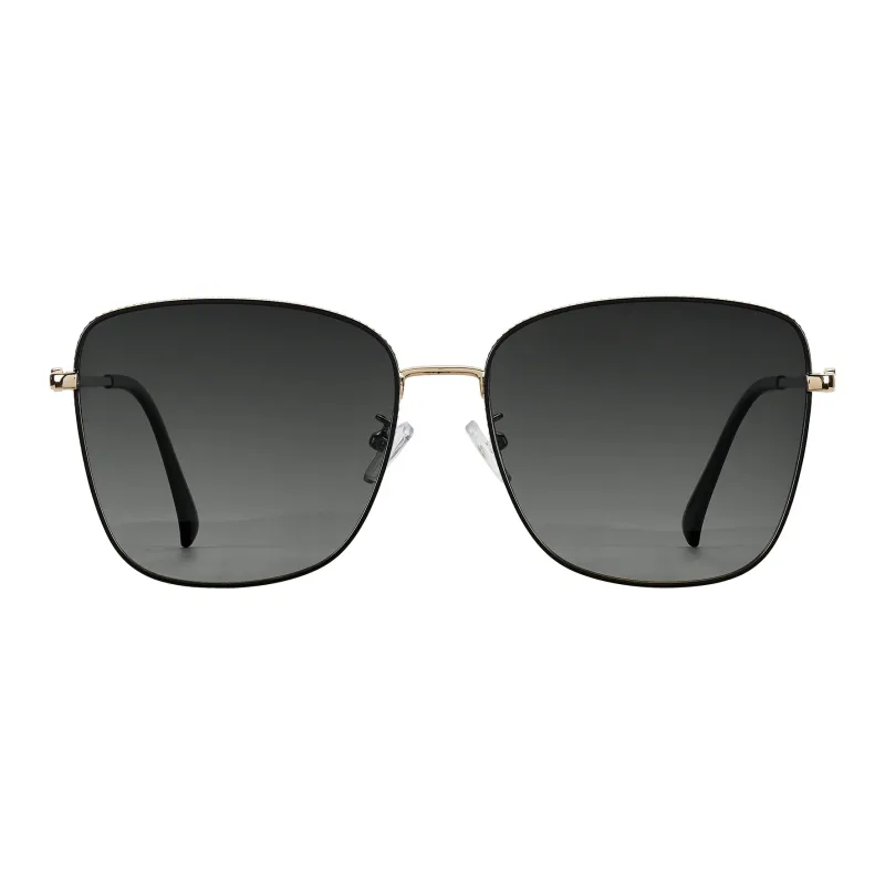 CLARKIA FLOWER Alloy Stainless Steel Square Sunglasses Unisex-2