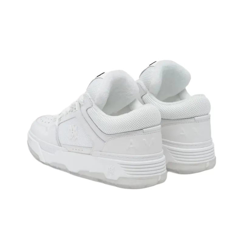 AMIRI MA 1 Low Top Skateboard Shoes Men's White-3