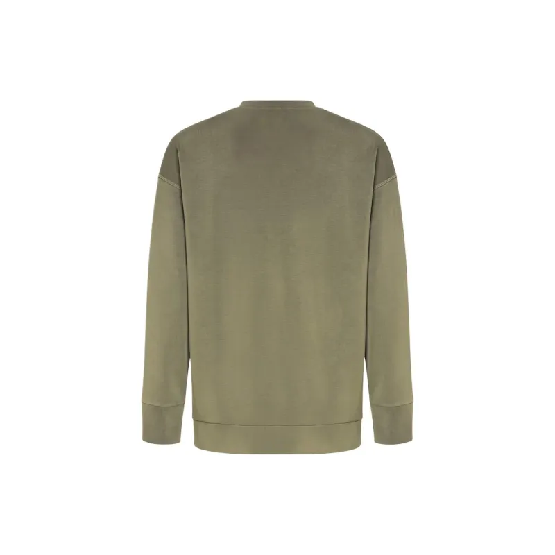 Oakley En New Retro Sweatshirt Men's Olive Green-1