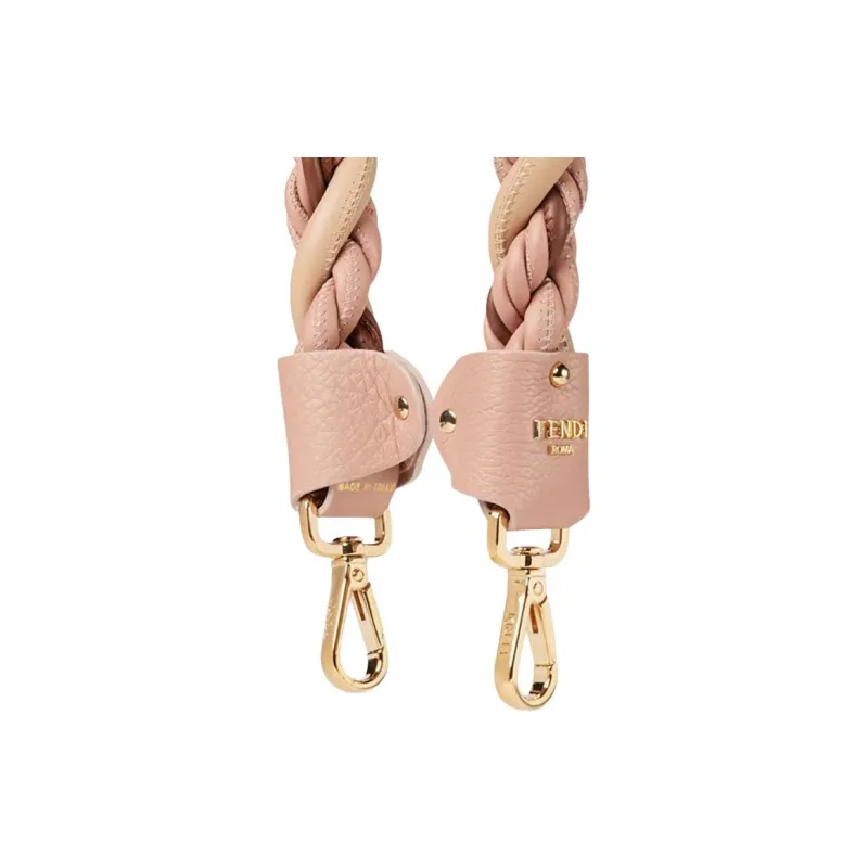 FENDI Calfskin Bag Strap Women's Pink-3