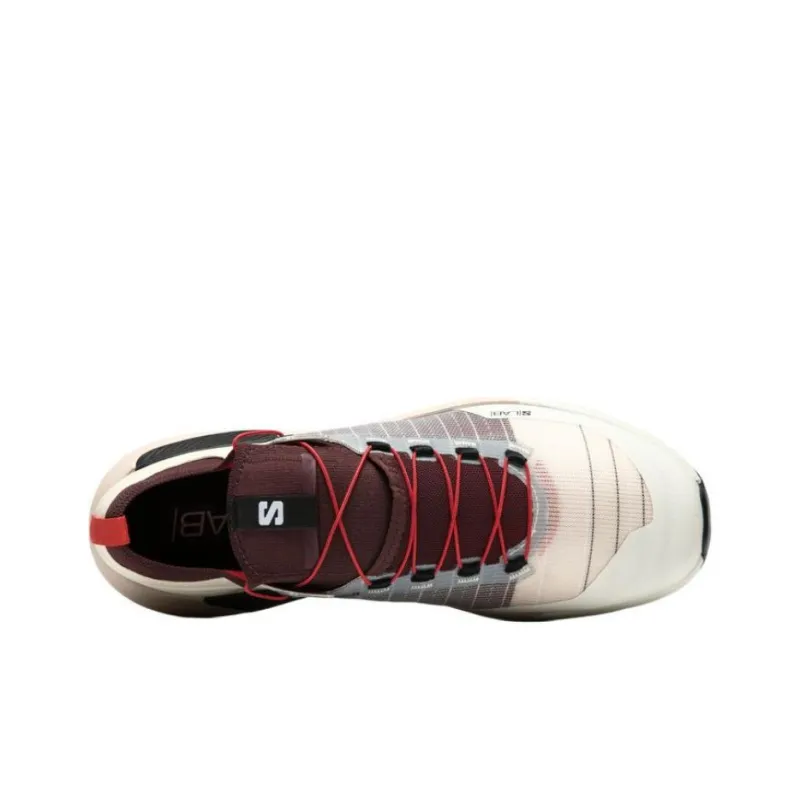 SALOMON S/LAB Anti-Slip And Wear-Resistant Lightweight Low-Top Trail Running Running Shoes Unisex Greige-1