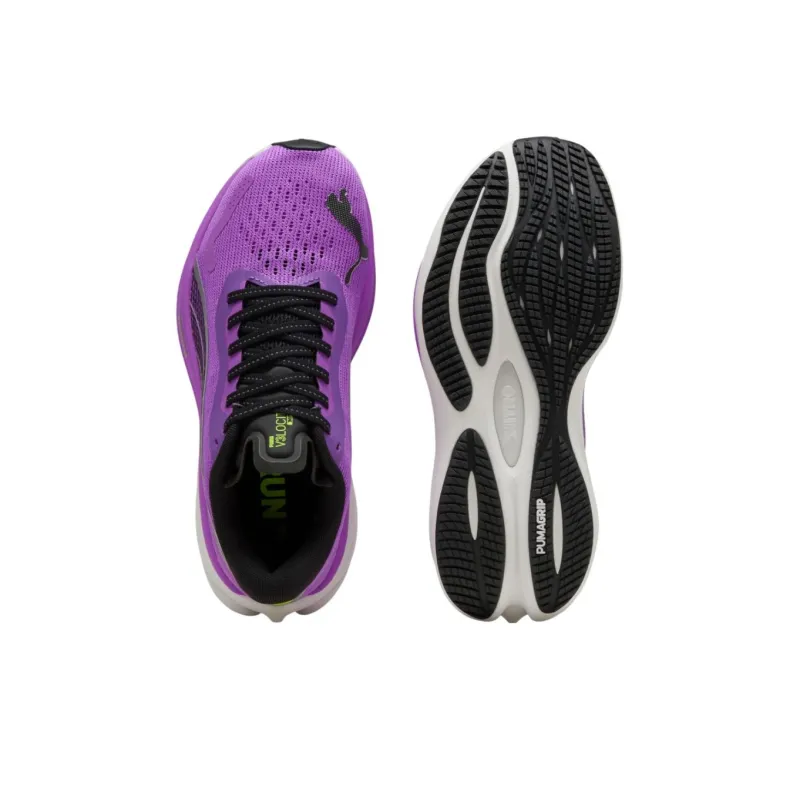 PUMA Velocity Nitro 3 Anti Slip Wear Resistant Low Top Casual Running Shoes Women's Fuchsia-3
