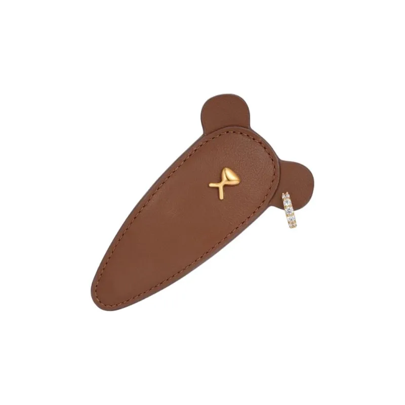 YVMIN Bear Face Hair Clip-0