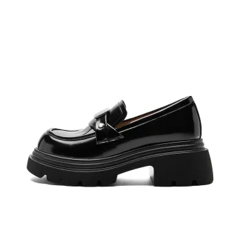 NINE WEST Loafers 5cm Women's Black