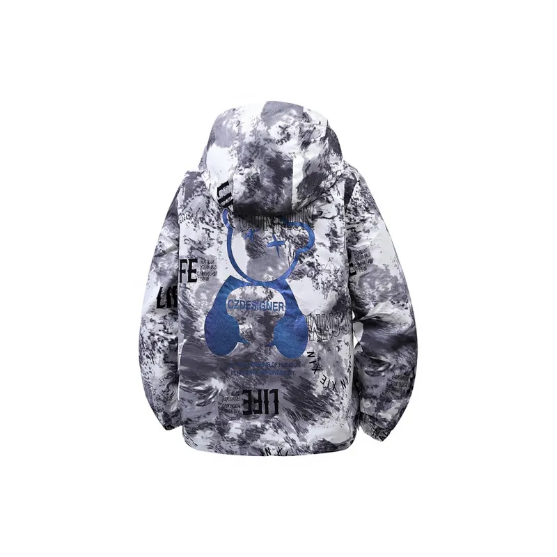 Yalu Jackets Coats Unisex White-1