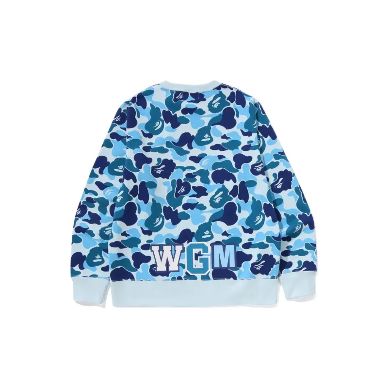 Bape Abc Camo Shark Crewneck Sweatshirt-1