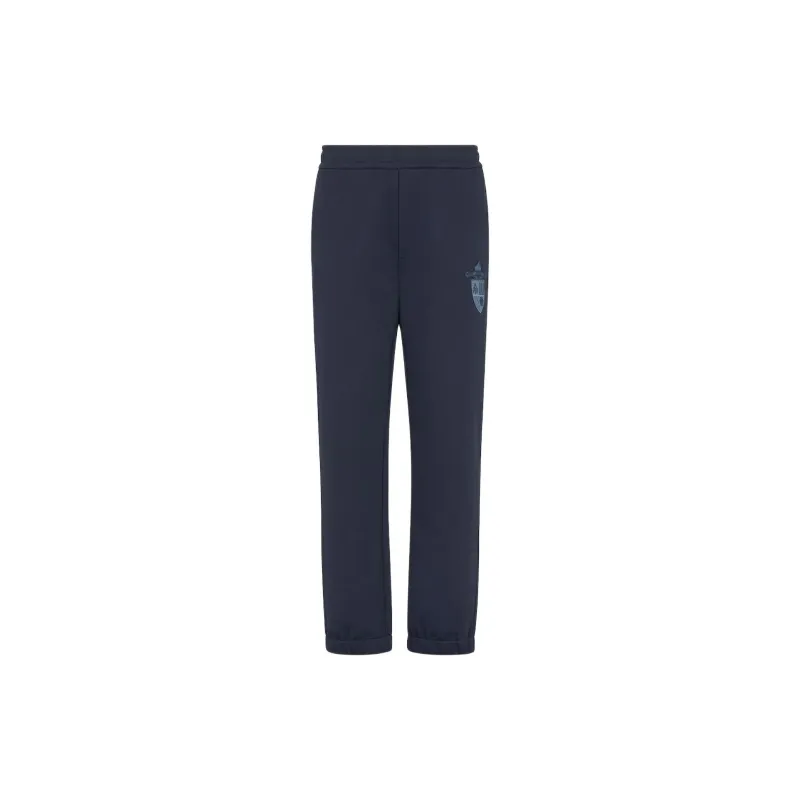 FENDI Knitted Sports Pants Men's Marine Blue-0