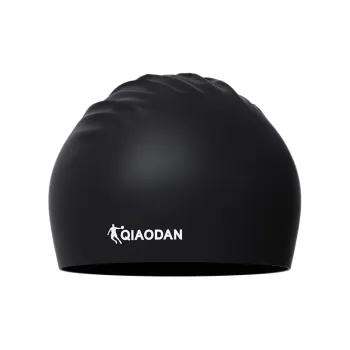 QIAODAN Adults Swimming Cap Silicone Unisex 19.5*22cm