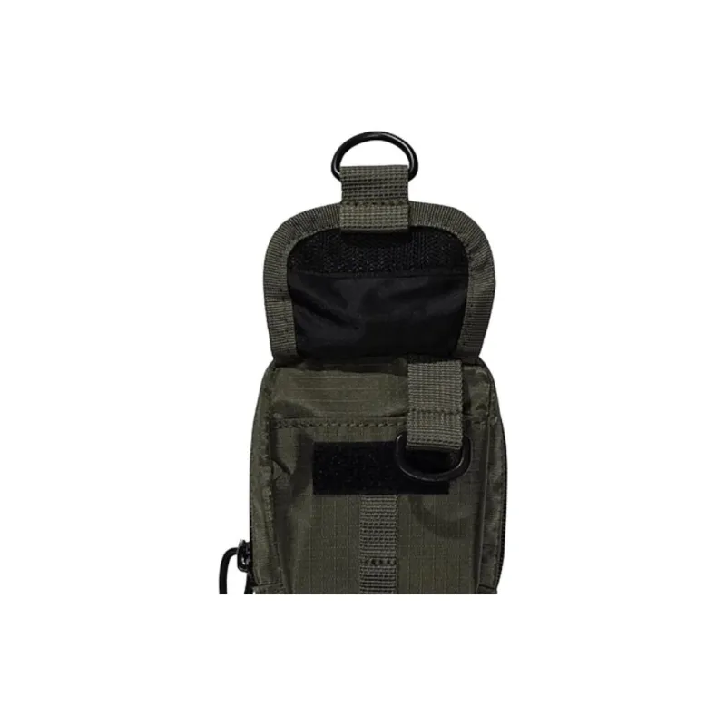UNDEFEATED Polyamide Shoulder Bag Crossbody Bag Regular Unisex Earth Green/Black-3