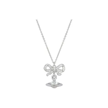 Vivienne Westwood 925 Sterling Silver Recycled Silver Necklaces Unisex Silver