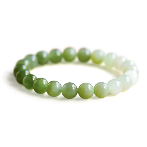 FANGYUANXIAOFU Hetian Jade Bracelets Green Jade Women's-0