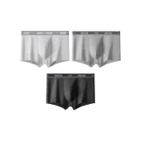 3 Pack (A-Black Heather Gray+Medium Heather Gray+Light Heather Gray)