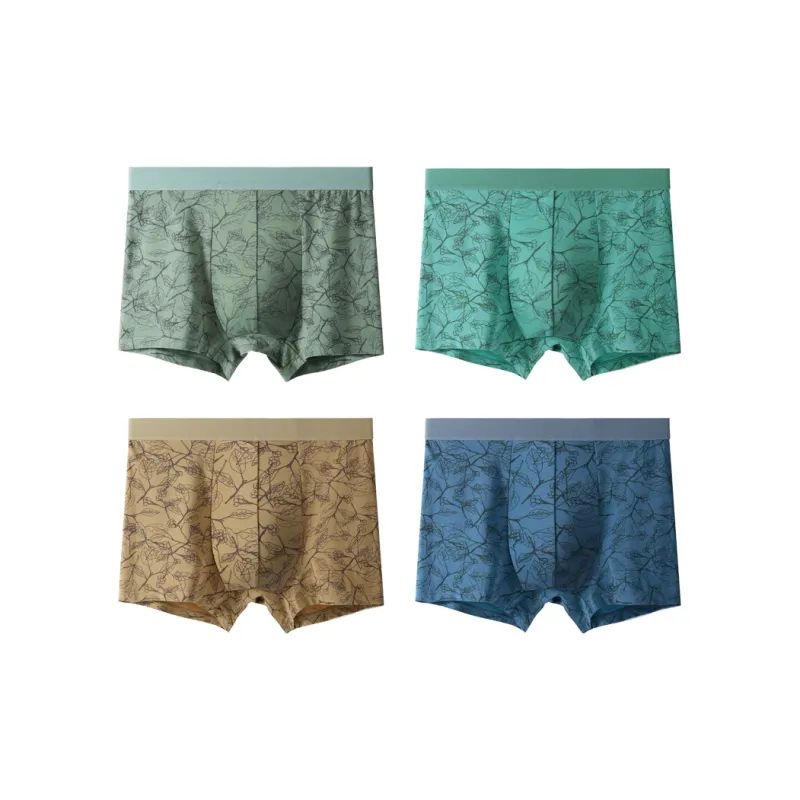 MIIOW Trend Party Series Underpants Men's 4 Pack-12