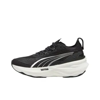 PUMA Cushioned Slip Resistant Low Top Casual Running Shoes Women's Black