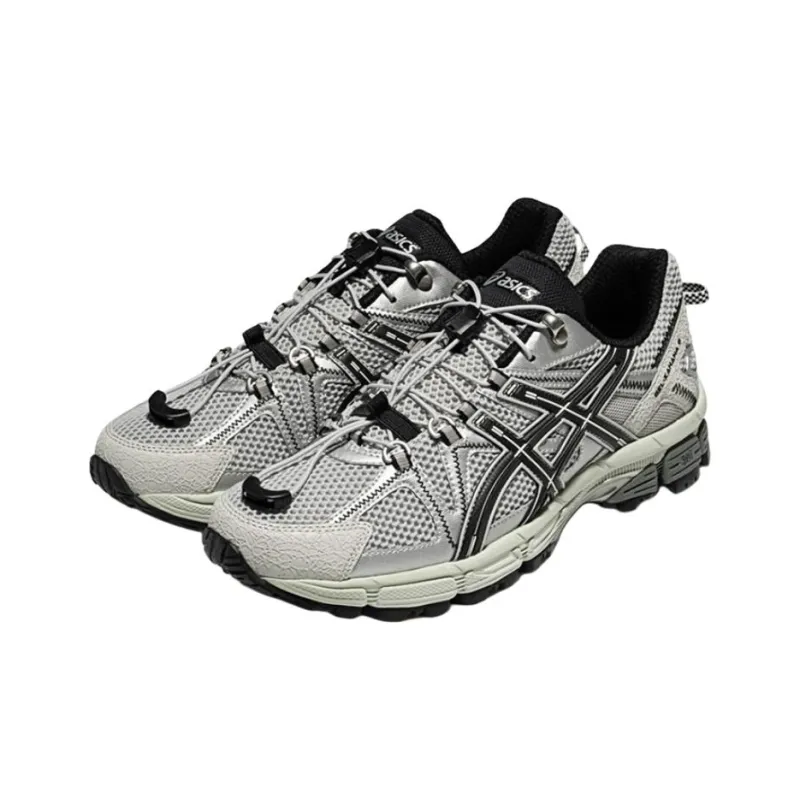 Asics Gel-Kahana TR Cushioned Slip-Resistant Rebound Low-Top Running Shoes Men's Gray Black-1