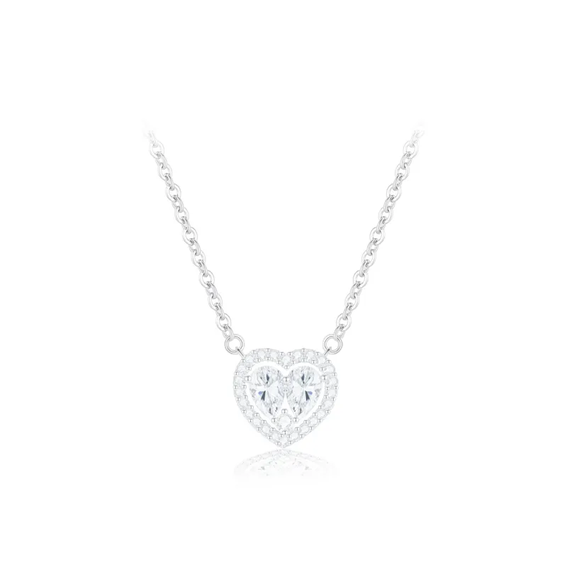 PRETTY DIARY Zircon Necklaces Women's-0