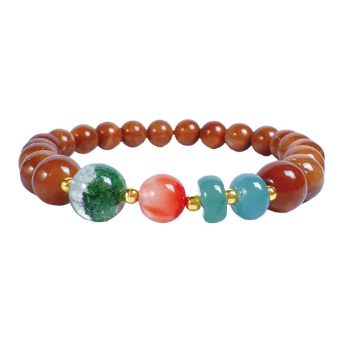 SIYIJIA Kuka Single Wrap Beaded Bracelet Unisex