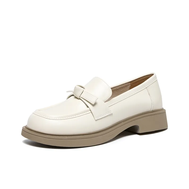 KEKAFU Loafers Women's Beige/Black-1
