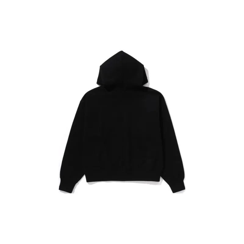 Bape Women's Abc Camo Crystal Logo Wide Zip Hoodie Pink-1