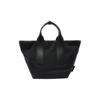 Furla Piuma Nylon One Shoulder Handbags Medium Size Women's Black
