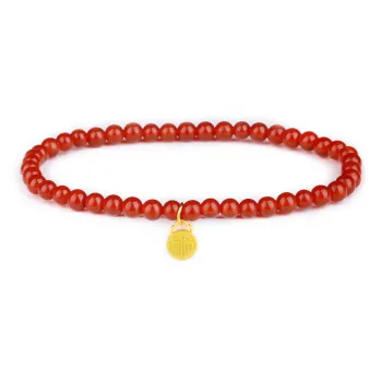 CHINA GOLD Agate Bracelets Women's