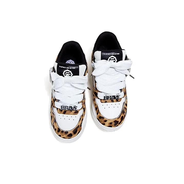 YJ x MKADC Height Increasing Anti-Slip And Wear-Resistant Low-Top Skateboard Shoes Women's-3