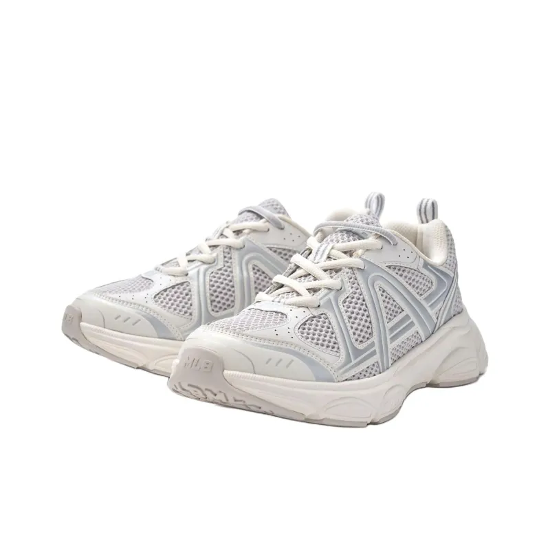 MLB Los Angeles Dodgers Anti Slip Wear Resistant Low Top Casual Running Shoes Unisex Gray-1