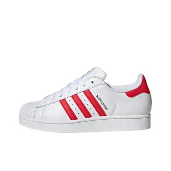 Adidas Originals Superstar Ii Cloud White Better Scarlet