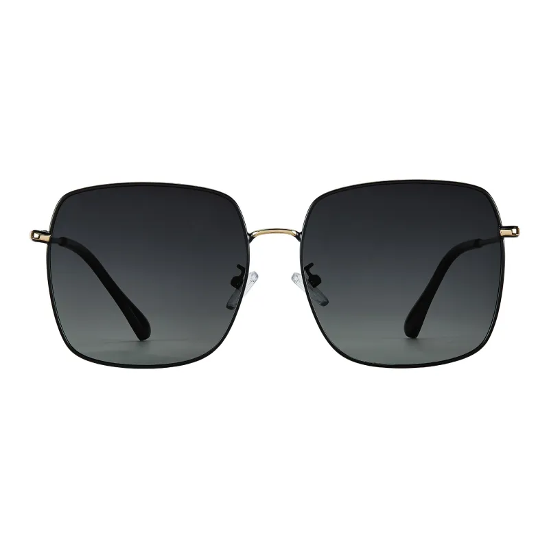 CLARKIA FLOWER Alloy Square Sunglasses Unisex-2