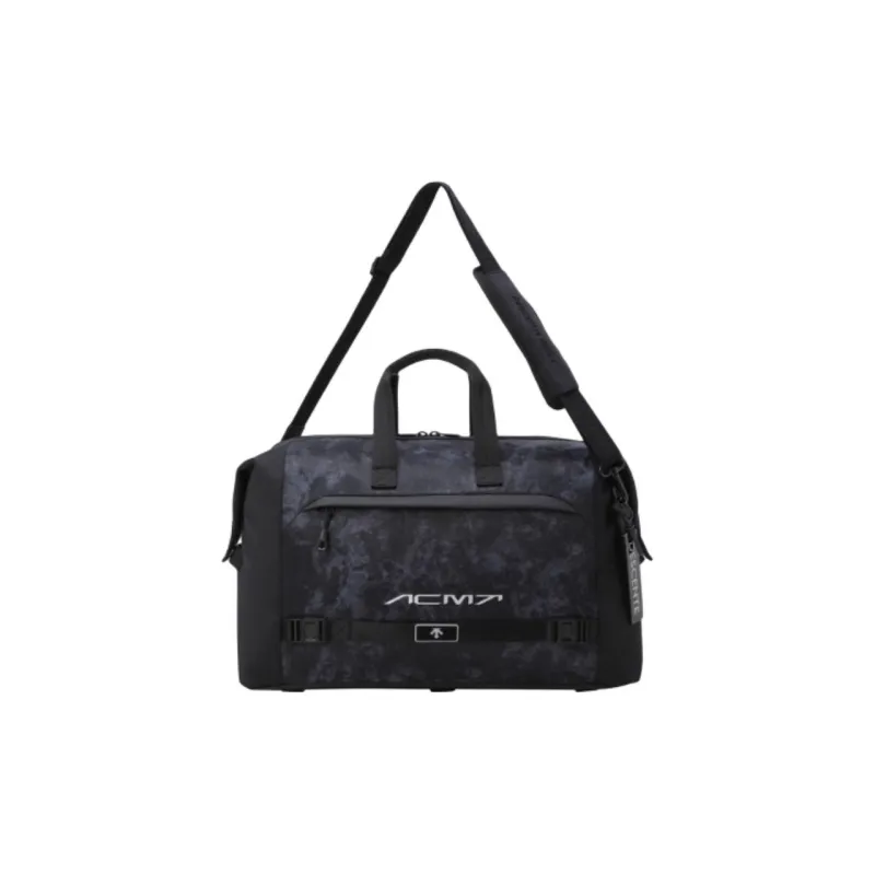 DESCENTE Polyester Boston Bag Travel Bag Men's Black-0