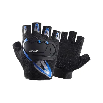 HNJ Cycling Gear Glove Unisex Polyester Black