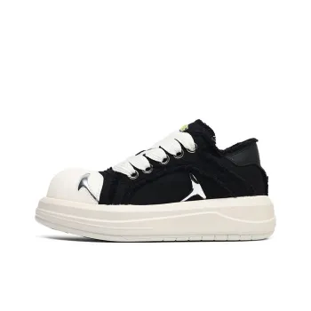 MUPPLE Lightweight Breathable Height Increasing Low Top Skateboard Shoes Unisex