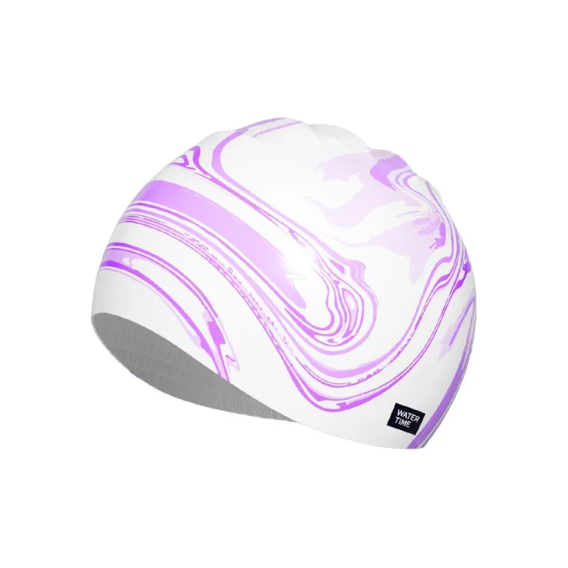 Watertime Swimming Caps Silicone Swim Women's Quicksand Purple-0