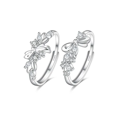 GLOIRE S925 Silver Rings Unisex