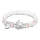 Chinese Auspicious Animal Beaded Bracelet, Pink