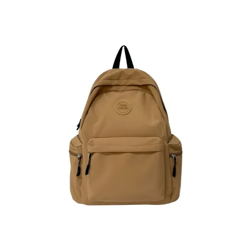 BUBM Composite Cloth Backpack Unisex Multicolor