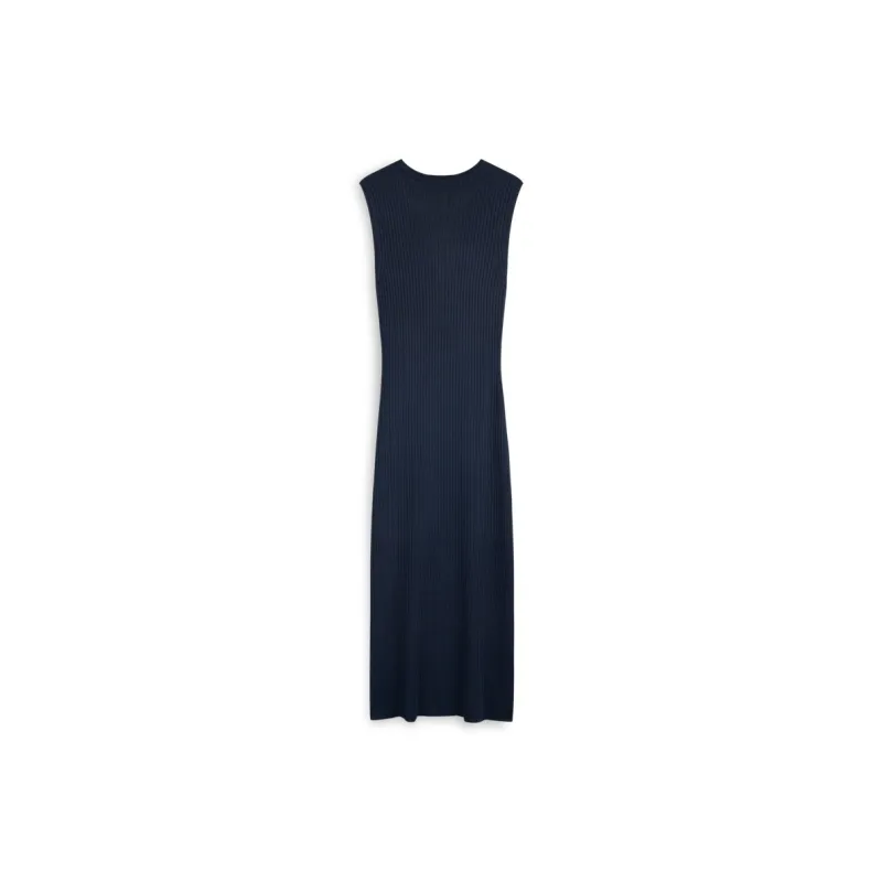 CALVIN KLEIN Sleeveless Dress Women's Navy Blue-1