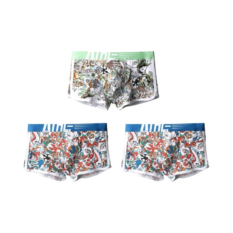 Cotton Gene Underpants Men's 3 Pack-7