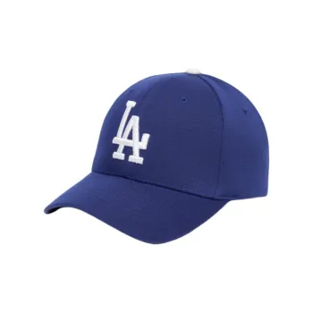 MLB Polyester Polyurethane Baseball Caps Unisex Blue