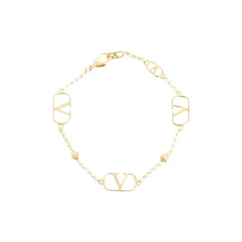 Valentino Brass Bracelets Women's Gold