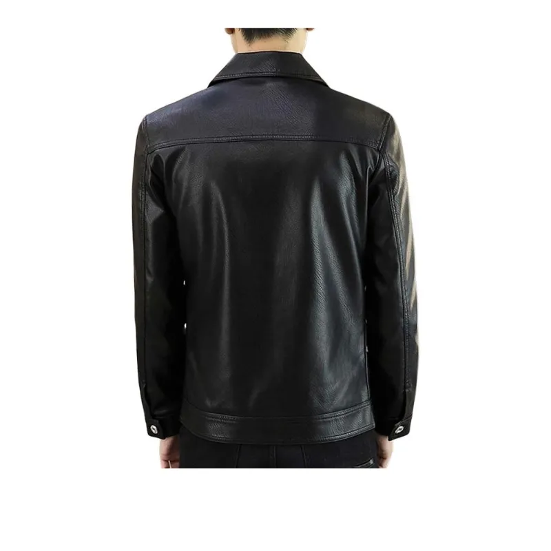 PIERRE CARDIN Leather Jacket Men's-1