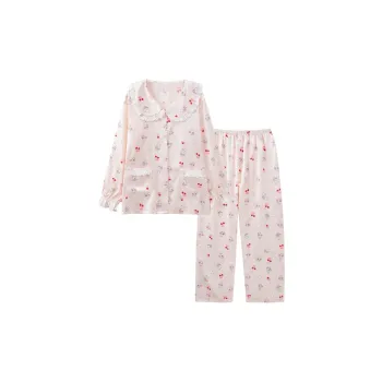 Sleeping Beauty Pajama Set Women's Pink