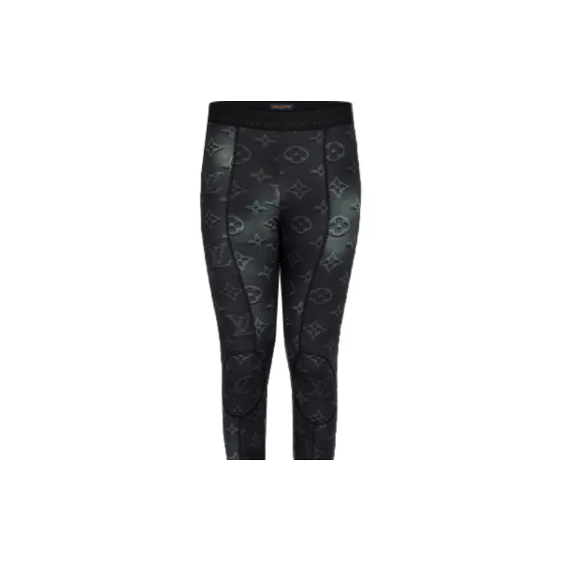 LOUIS VUITTON New Quarterly Products Of LV Sports Pants Men Black-3