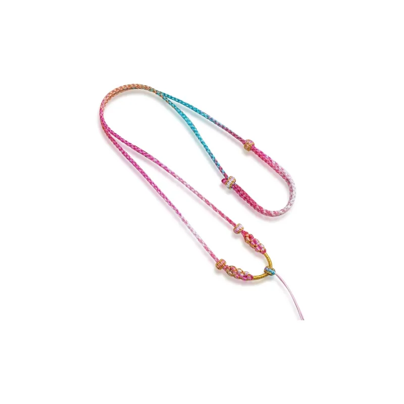 Moon Jewelry Braided String Necklaces Unisex-10