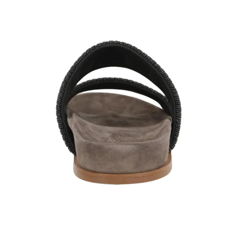 Brunello Cucinelli Precious Strap Slides Women's-2